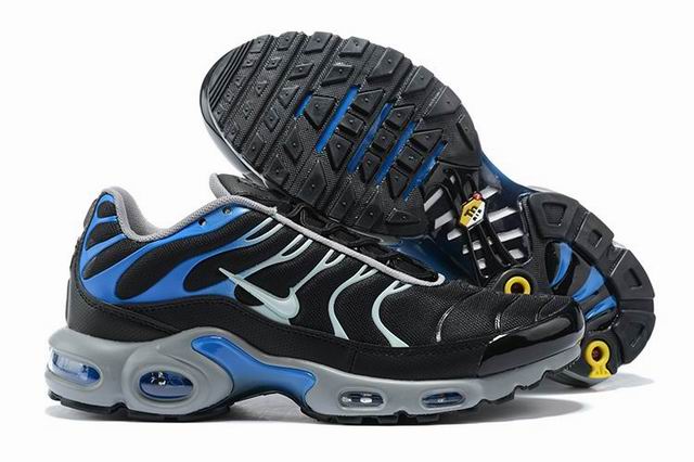 Nike Air Max Plus Tn Men's Running Shoes Black Blue Silver-31